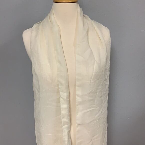 Stole Officiant Vestment Handmade Cream 109 Inches - Picture 2 of 3
